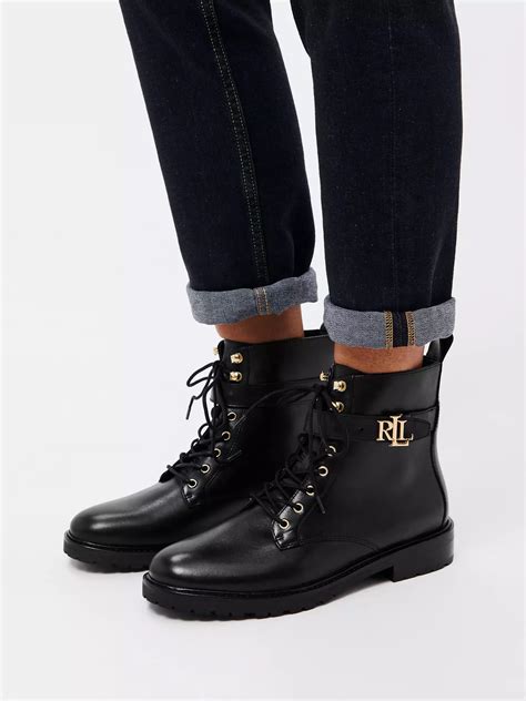 ralph lauren ankle boots women's|ralph lauren high heel boots.